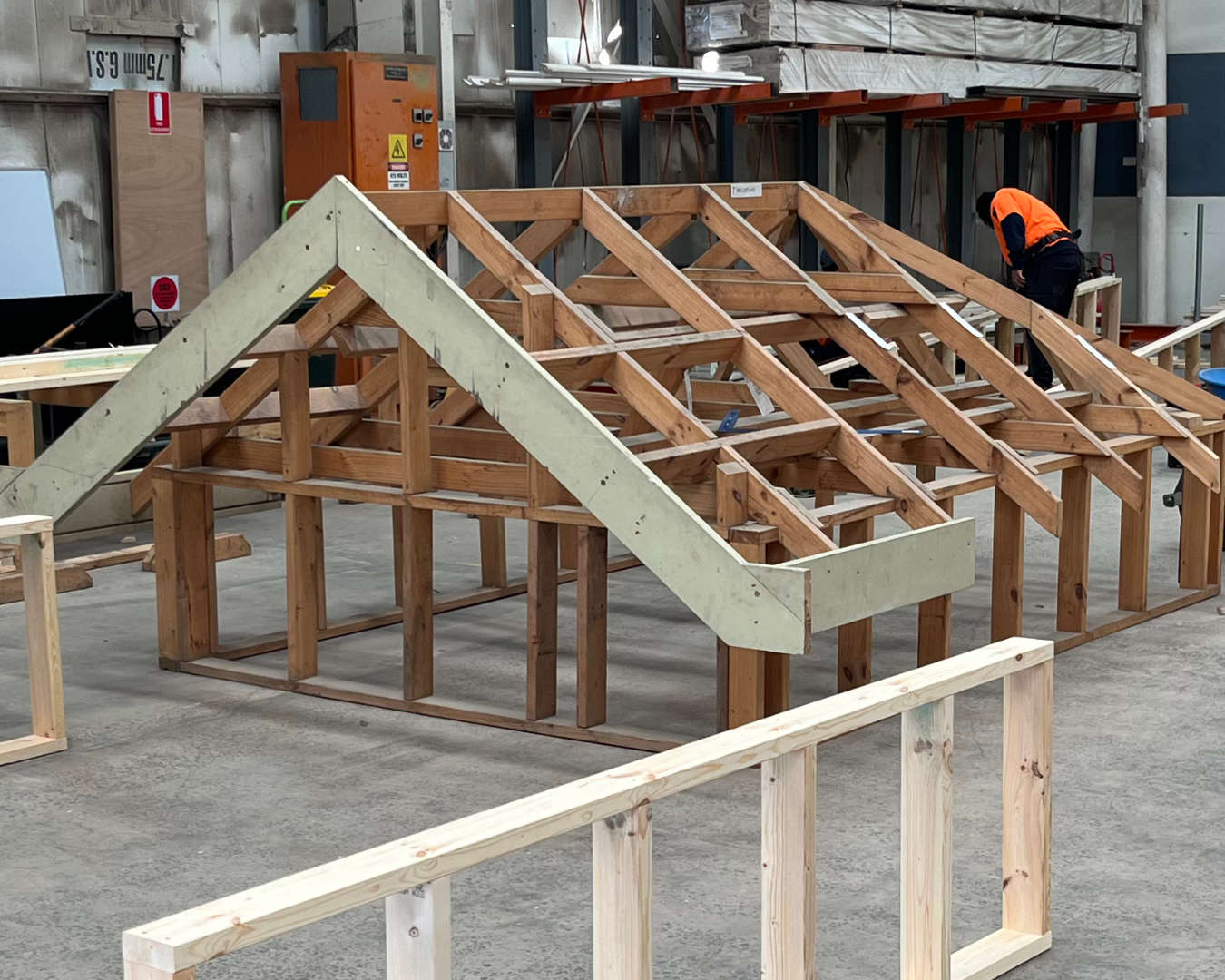 Previous model roof