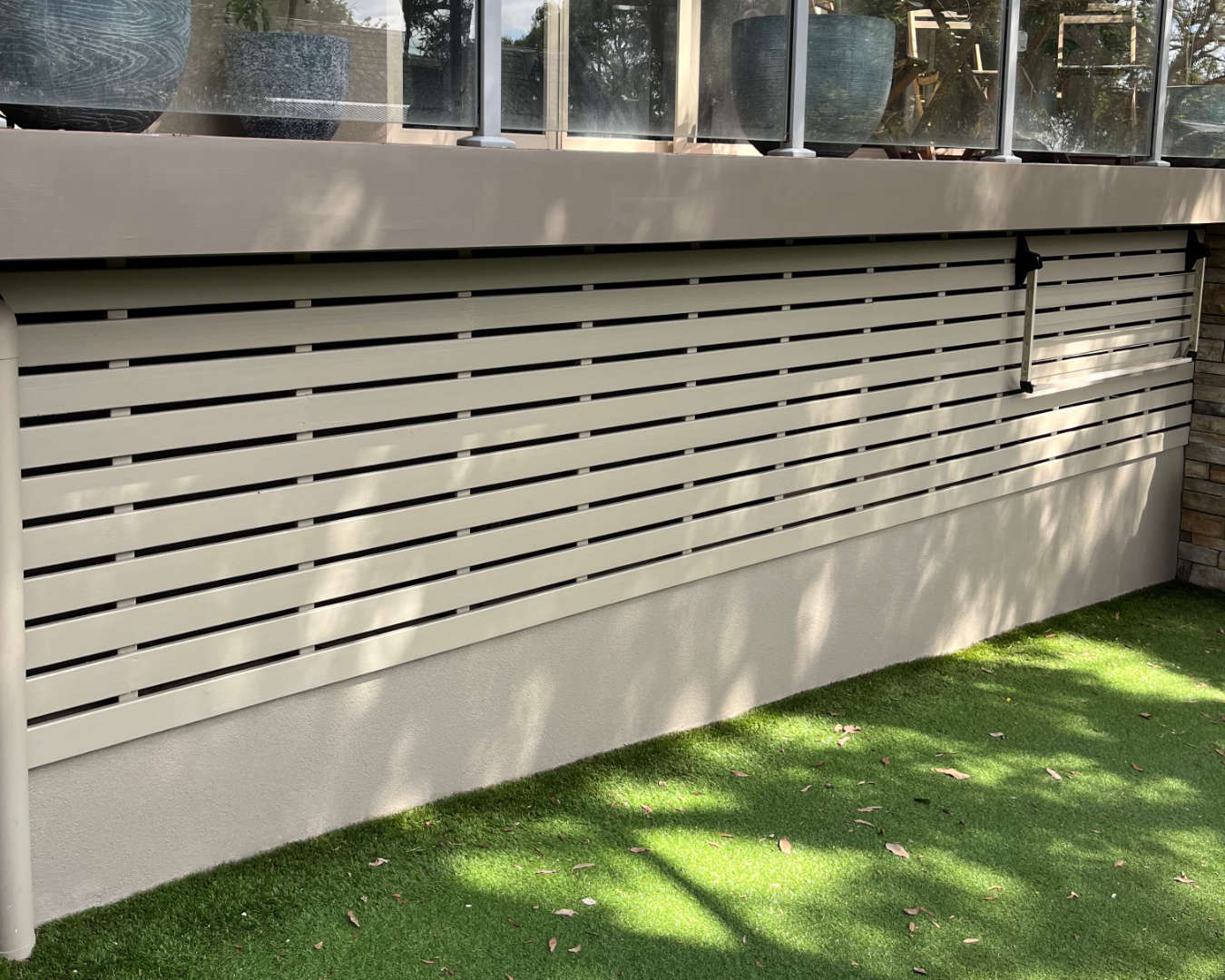 Refinished fascia, cladding and wall