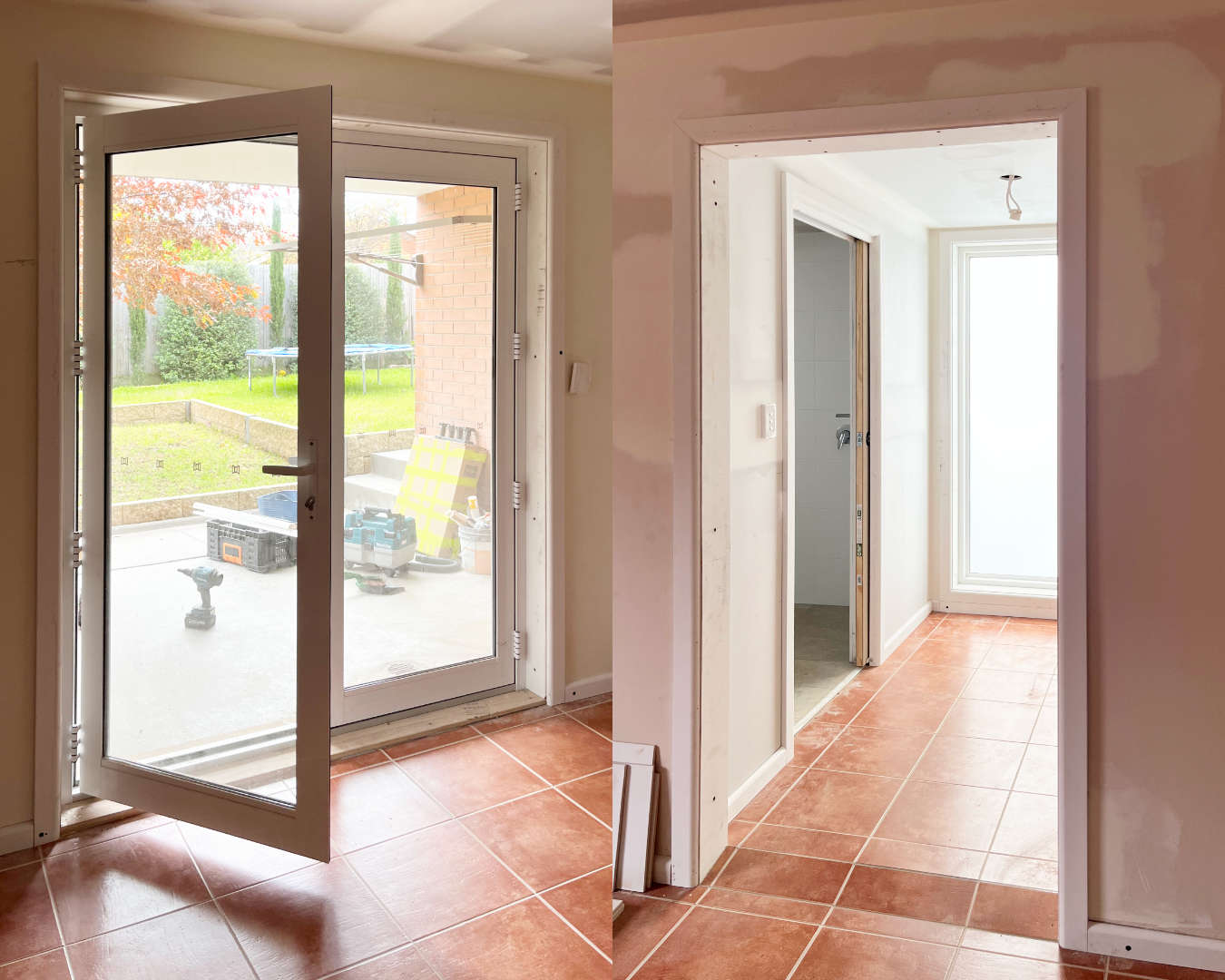 Architrave & skirting board installation