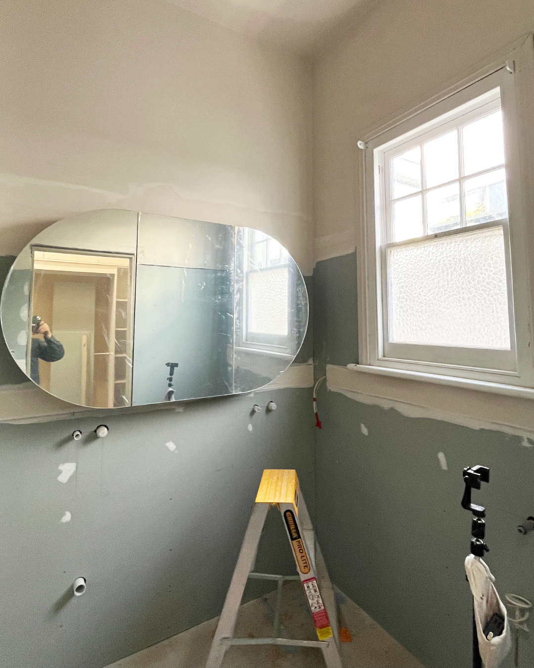 Shaving cabinet and window architraves