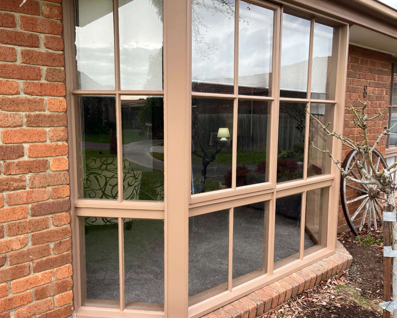 Bay window sill repaired