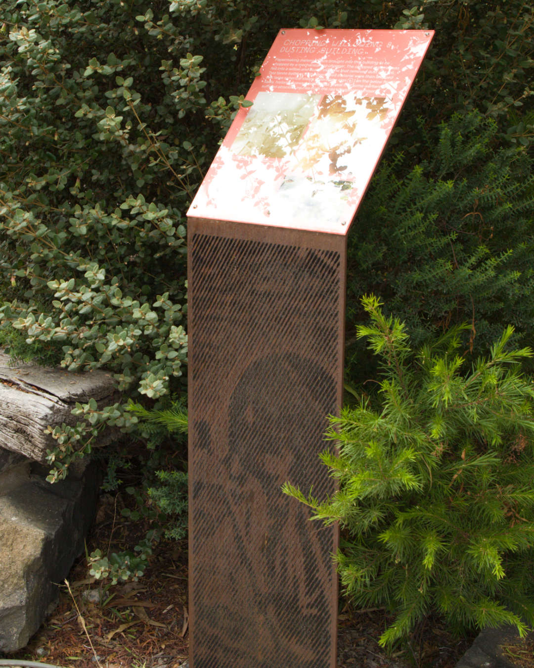 Historical signage at Fyansford Paper Mill